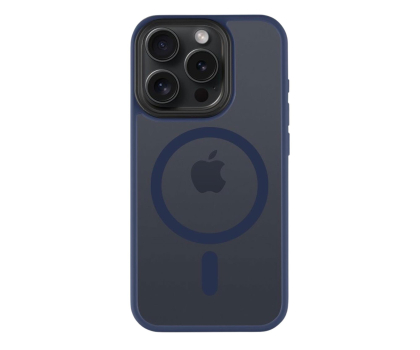 Etui / obudowa na smartfona Tactical MagForce Hyperstealth Kryt pro Apple iPhone 15 Pro Deep Blue